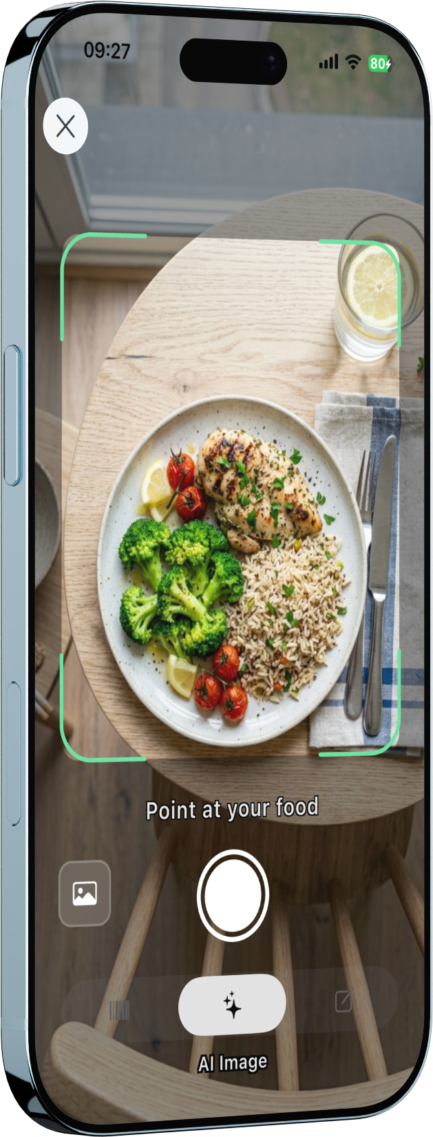AI food scanning
