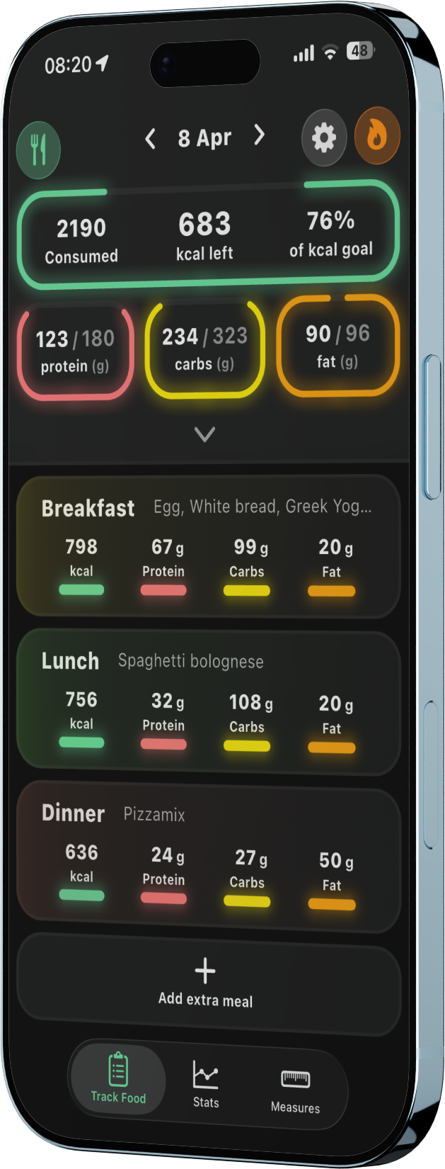 Nutrition tracking