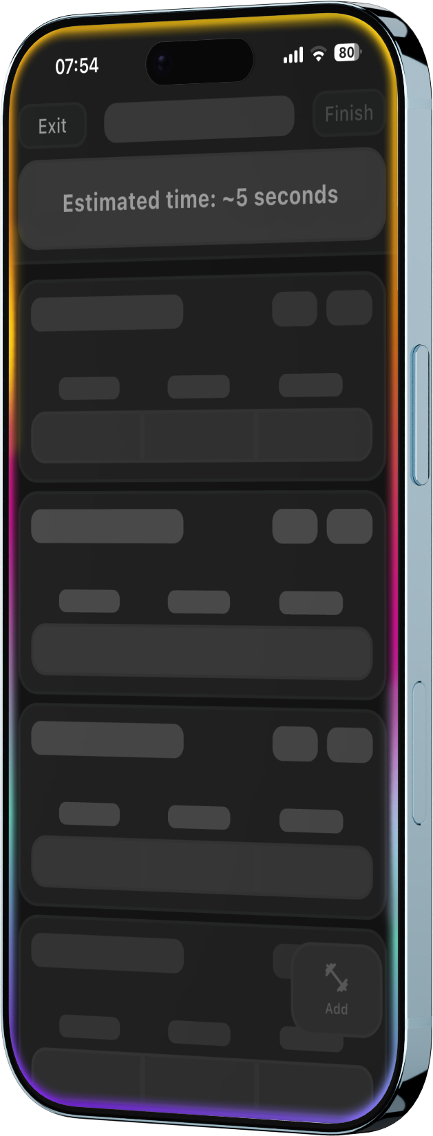 AI workout generation